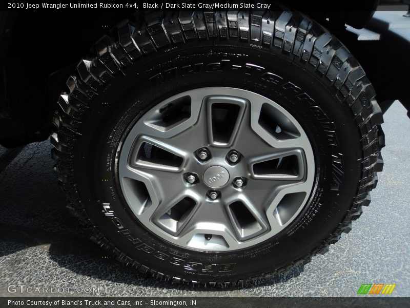 Black / Dark Slate Gray/Medium Slate Gray 2010 Jeep Wrangler Unlimited Rubicon 4x4