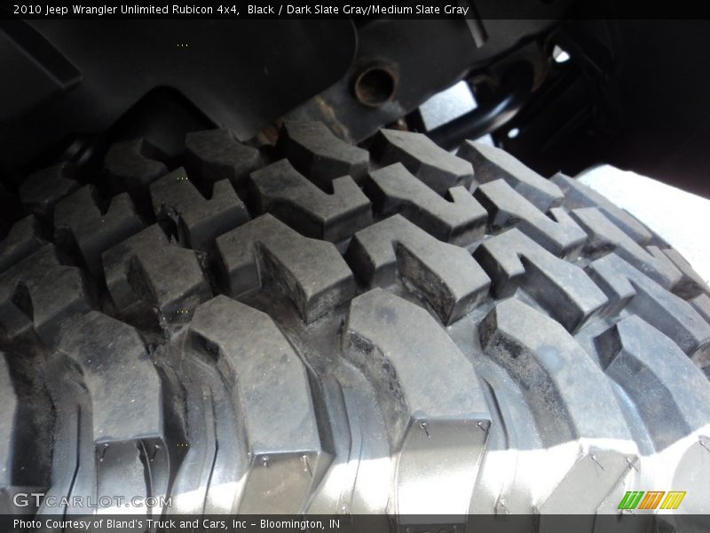 Black / Dark Slate Gray/Medium Slate Gray 2010 Jeep Wrangler Unlimited Rubicon 4x4