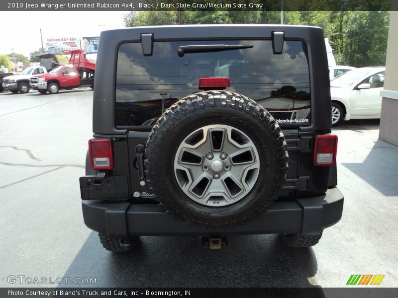 Black / Dark Slate Gray/Medium Slate Gray 2010 Jeep Wrangler Unlimited Rubicon 4x4
