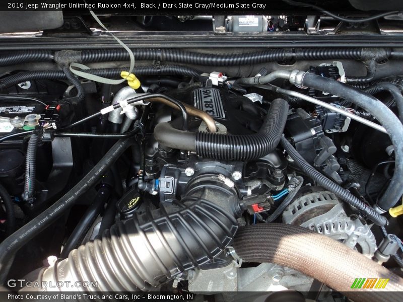 Black / Dark Slate Gray/Medium Slate Gray 2010 Jeep Wrangler Unlimited Rubicon 4x4