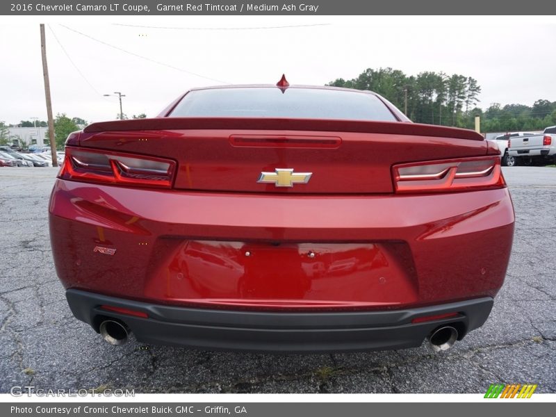Garnet Red Tintcoat / Medium Ash Gray 2016 Chevrolet Camaro LT Coupe