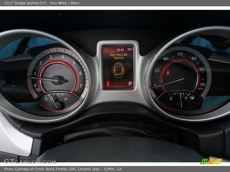 Vice White / Black 2017 Dodge Journey SXT