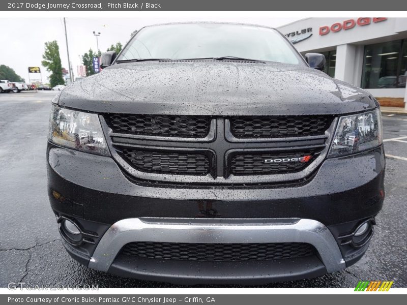 Pitch Black / Black 2017 Dodge Journey Crossroad