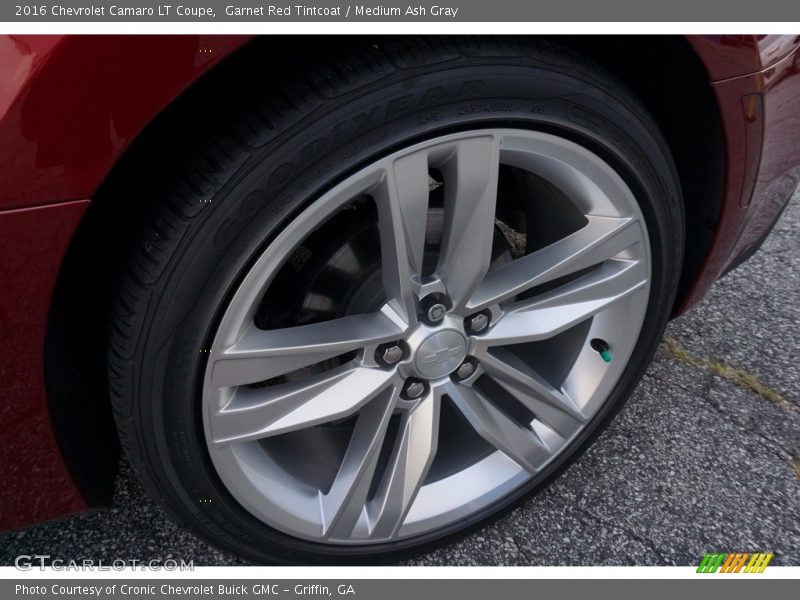 Garnet Red Tintcoat / Medium Ash Gray 2016 Chevrolet Camaro LT Coupe