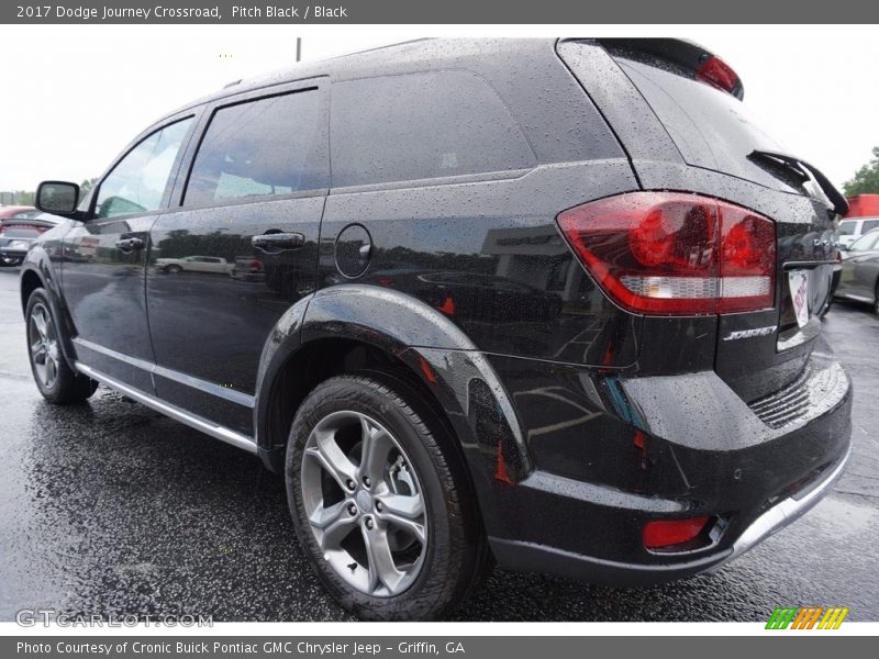 Pitch Black / Black 2017 Dodge Journey Crossroad