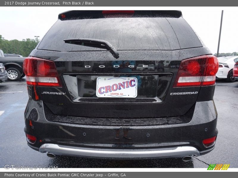 Pitch Black / Black 2017 Dodge Journey Crossroad