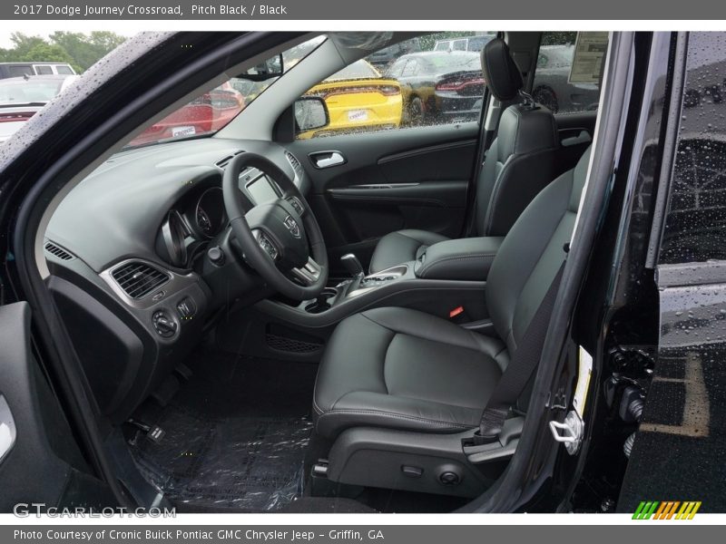 Pitch Black / Black 2017 Dodge Journey Crossroad
