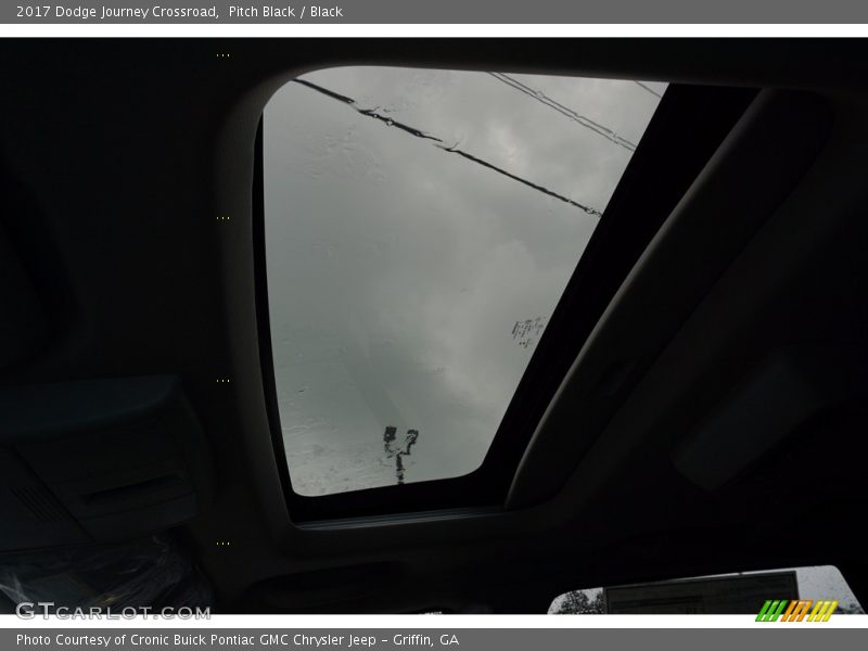 Pitch Black / Black 2017 Dodge Journey Crossroad