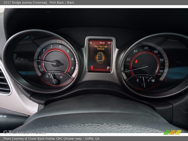 Pitch Black / Black 2017 Dodge Journey Crossroad