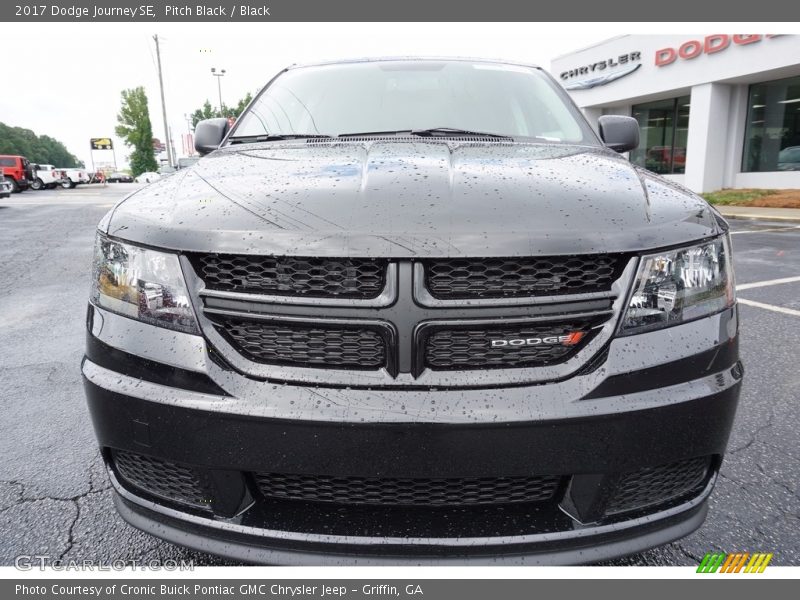 Pitch Black / Black 2017 Dodge Journey SE