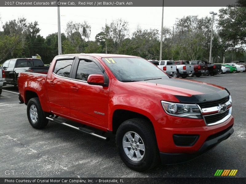  2017 Colorado WT Crew Cab Red Hot