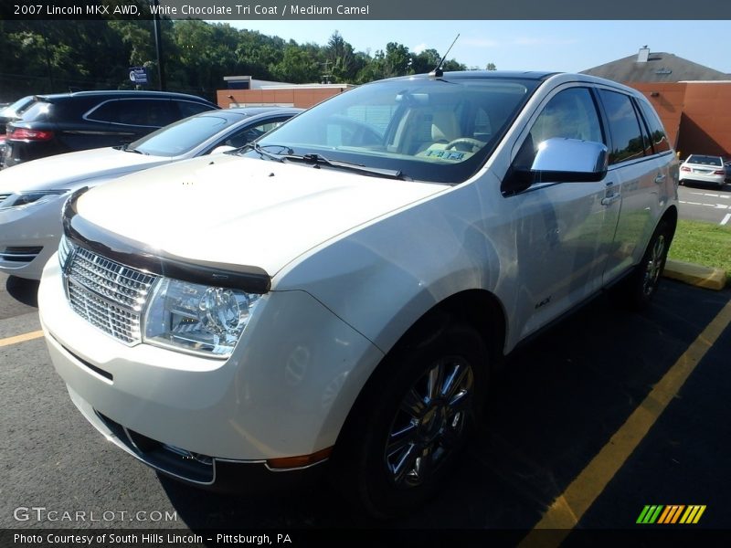 White Chocolate Tri Coat / Medium Camel 2007 Lincoln MKX AWD
