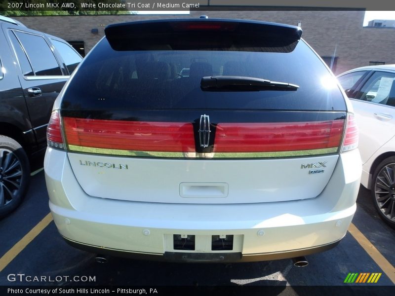 White Chocolate Tri Coat / Medium Camel 2007 Lincoln MKX AWD