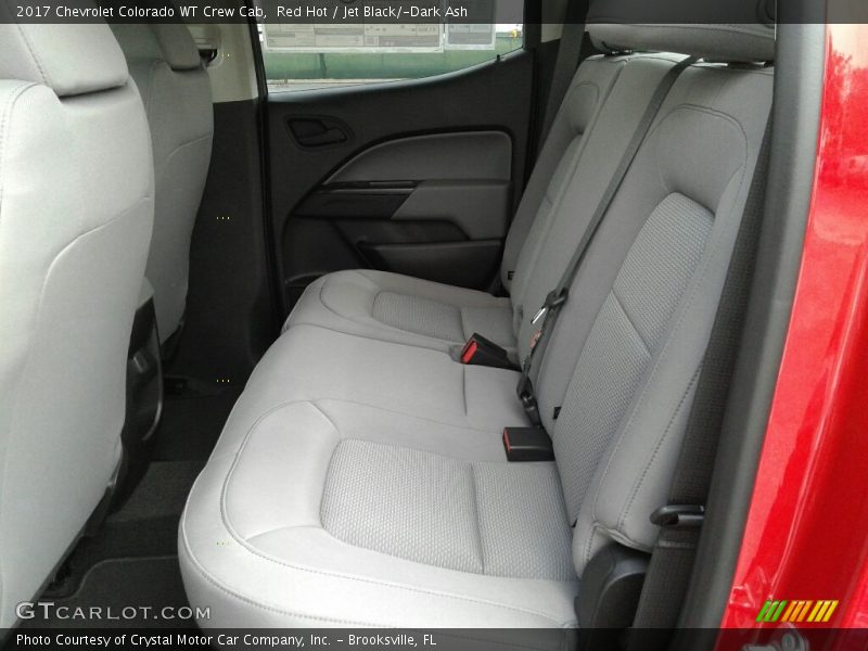 Rear Seat of 2017 Colorado WT Crew Cab