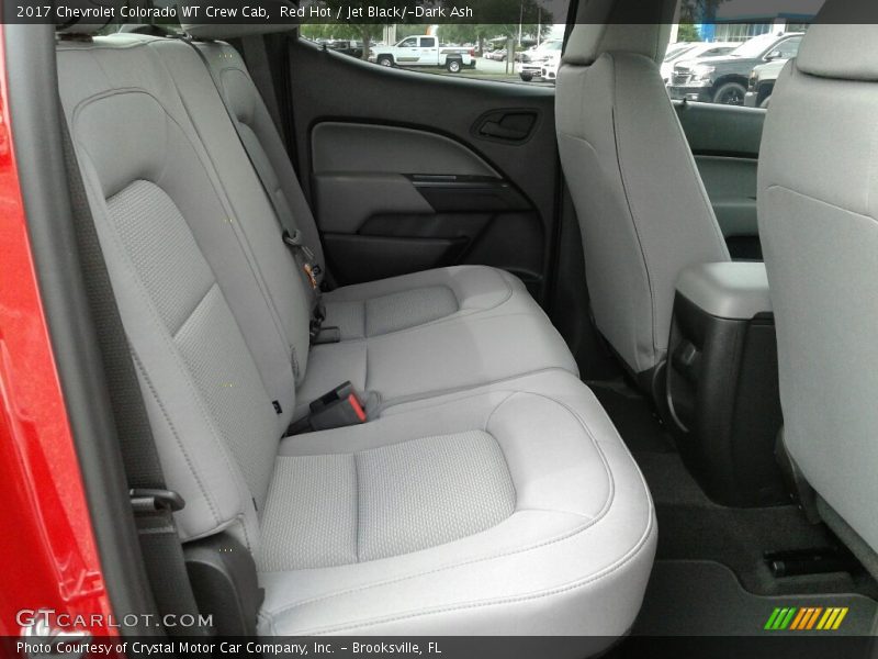 Rear Seat of 2017 Colorado WT Crew Cab