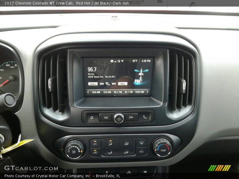 Controls of 2017 Colorado WT Crew Cab