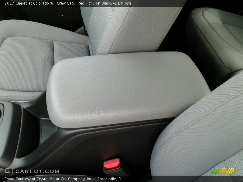 Red Hot / Jet Black/­Dark Ash 2017 Chevrolet Colorado WT Crew Cab