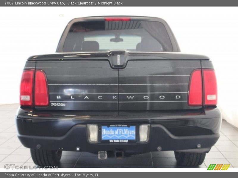 Black Clearcoat / Midnight Black 2002 Lincoln Blackwood Crew Cab