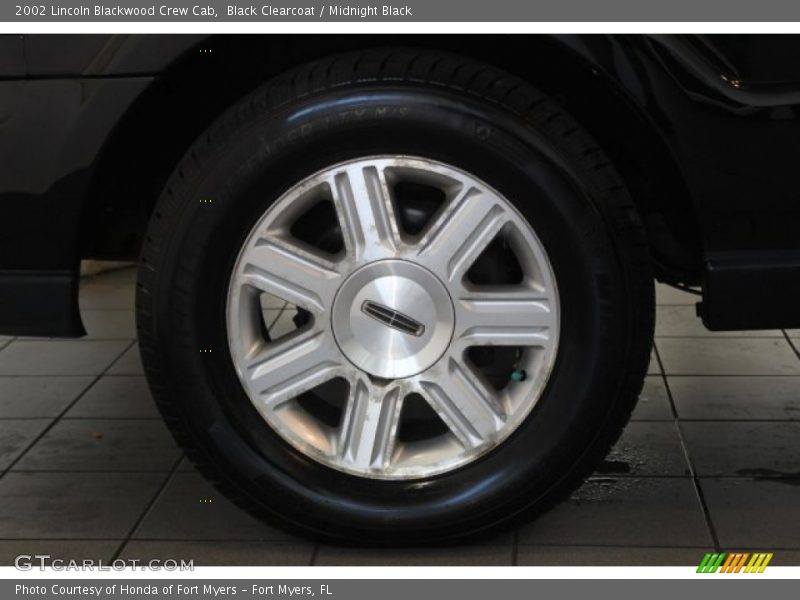 Black Clearcoat / Midnight Black 2002 Lincoln Blackwood Crew Cab
