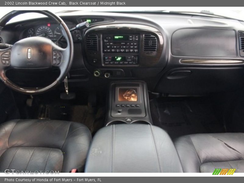 Black Clearcoat / Midnight Black 2002 Lincoln Blackwood Crew Cab