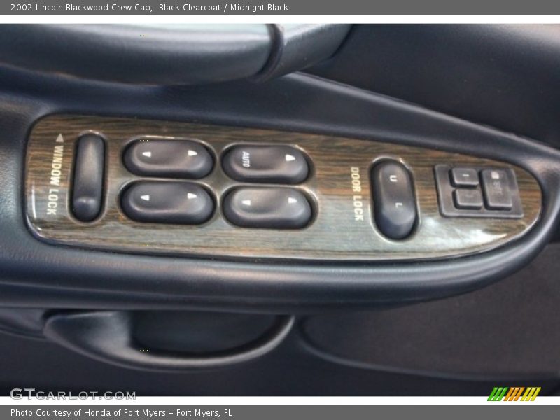 Black Clearcoat / Midnight Black 2002 Lincoln Blackwood Crew Cab