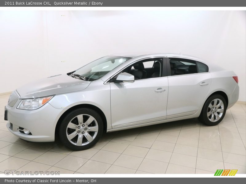 Quicksilver Metallic / Ebony 2011 Buick LaCrosse CXL