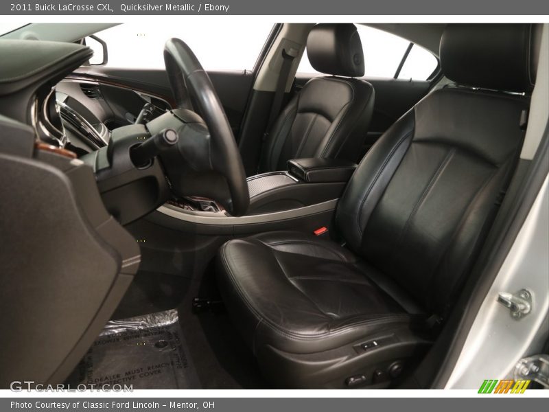 Quicksilver Metallic / Ebony 2011 Buick LaCrosse CXL