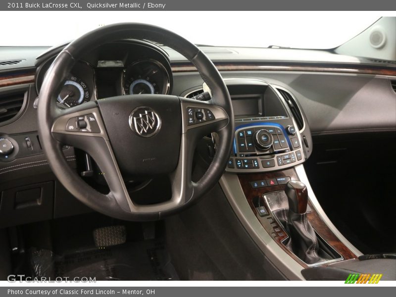 Quicksilver Metallic / Ebony 2011 Buick LaCrosse CXL