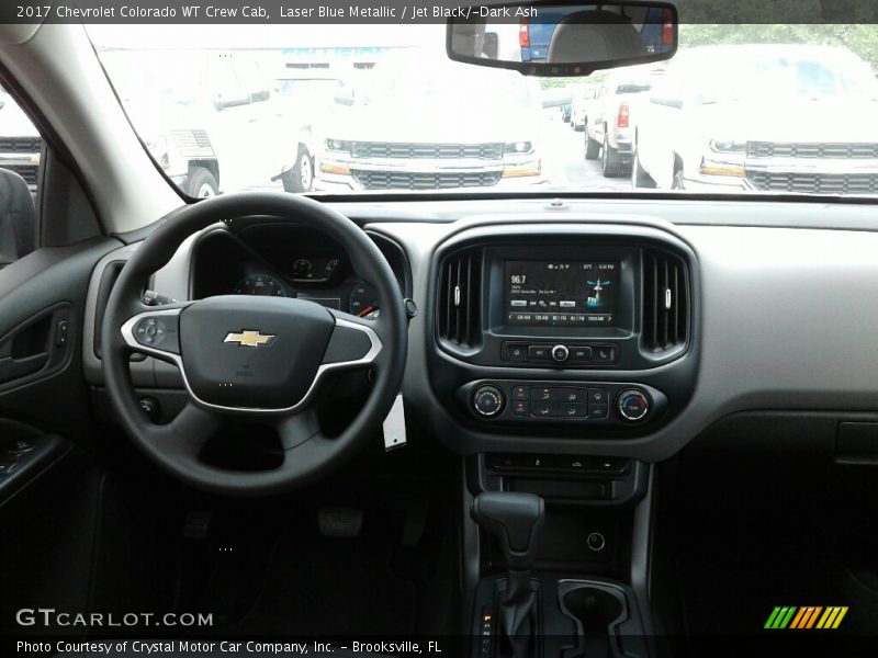Laser Blue Metallic / Jet Black/­Dark Ash 2017 Chevrolet Colorado WT Crew Cab