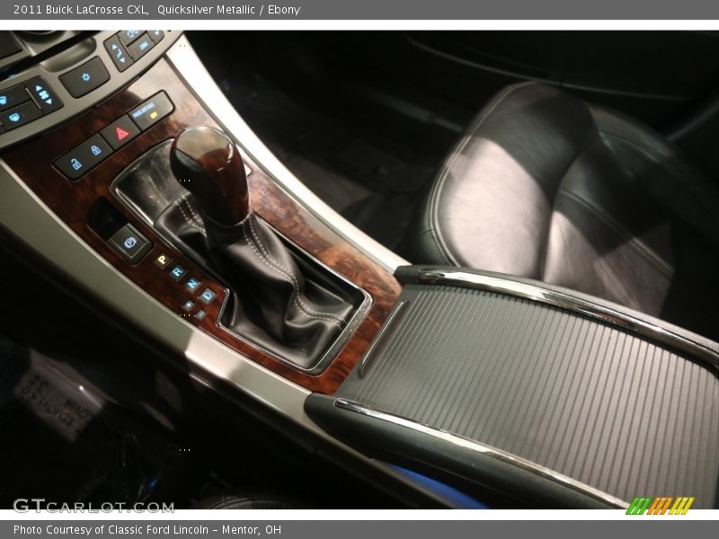 Quicksilver Metallic / Ebony 2011 Buick LaCrosse CXL