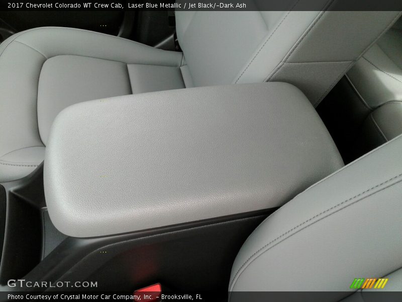 Laser Blue Metallic / Jet Black/­Dark Ash 2017 Chevrolet Colorado WT Crew Cab