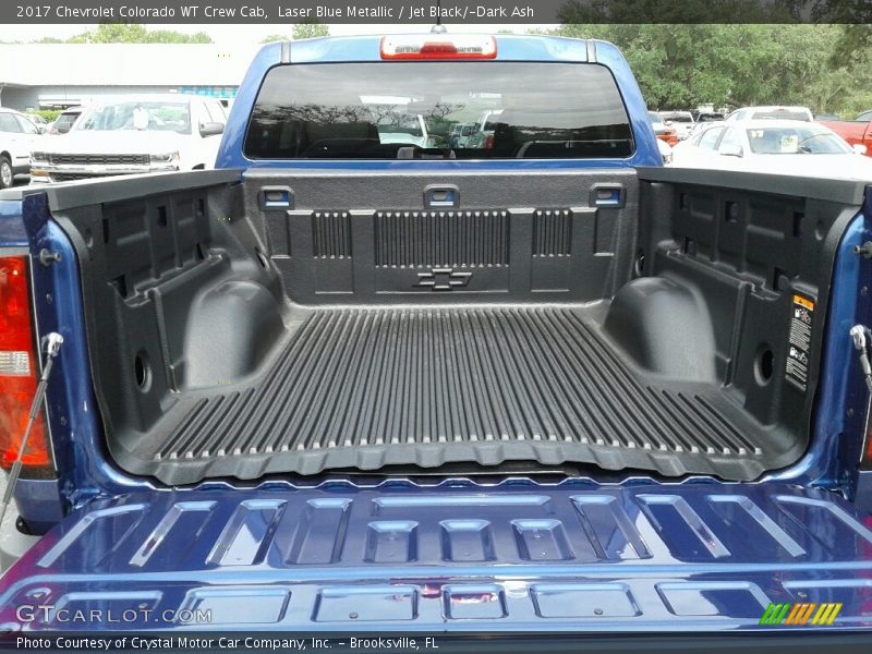 Laser Blue Metallic / Jet Black/­Dark Ash 2017 Chevrolet Colorado WT Crew Cab