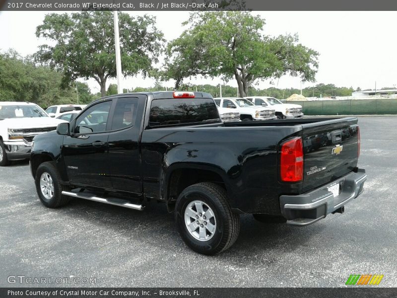 Black / Jet Black/­Dark Ash 2017 Chevrolet Colorado WT Extended Cab