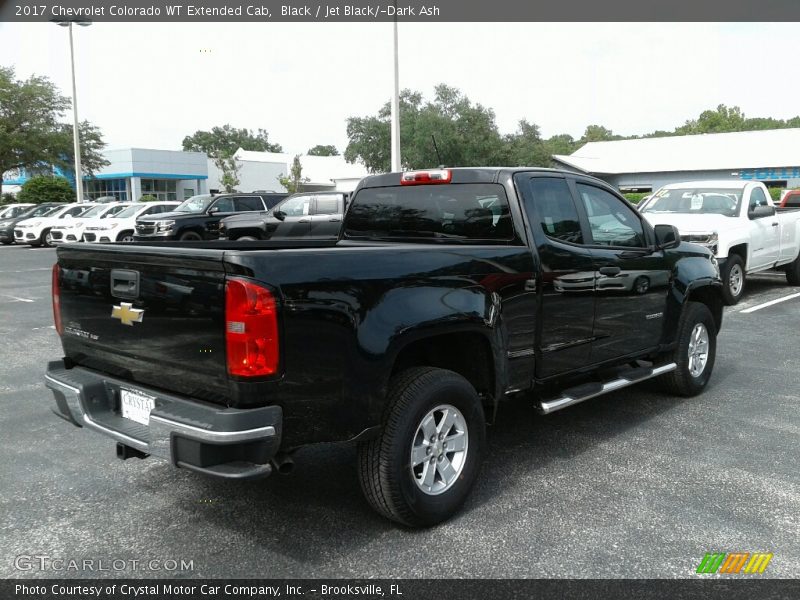Black / Jet Black/­Dark Ash 2017 Chevrolet Colorado WT Extended Cab
