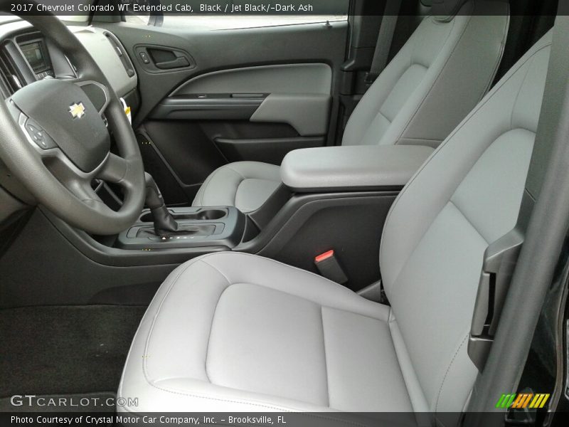 Front Seat of 2017 Colorado WT Extended Cab