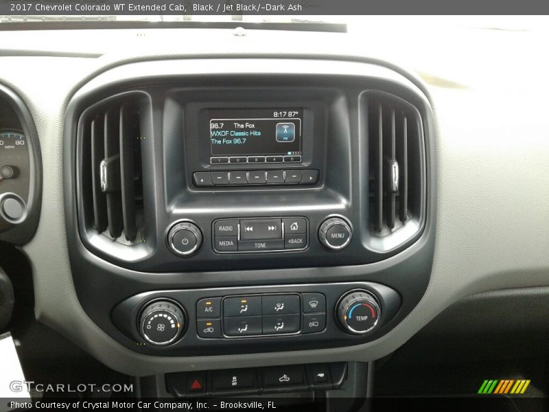 Controls of 2017 Colorado WT Extended Cab