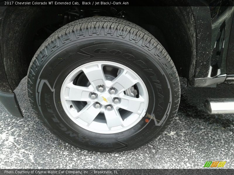 Black / Jet Black/­Dark Ash 2017 Chevrolet Colorado WT Extended Cab