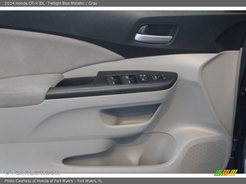 Twilight Blue Metallic / Gray 2014 Honda CR-V EX