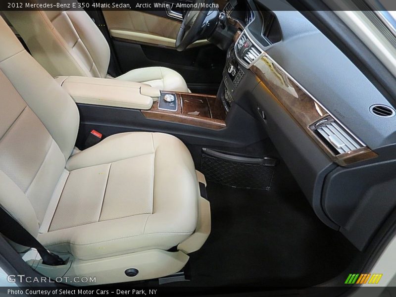 Arctic White / Almond/Mocha 2012 Mercedes-Benz E 350 4Matic Sedan