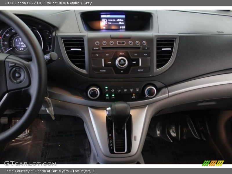 Twilight Blue Metallic / Gray 2014 Honda CR-V EX