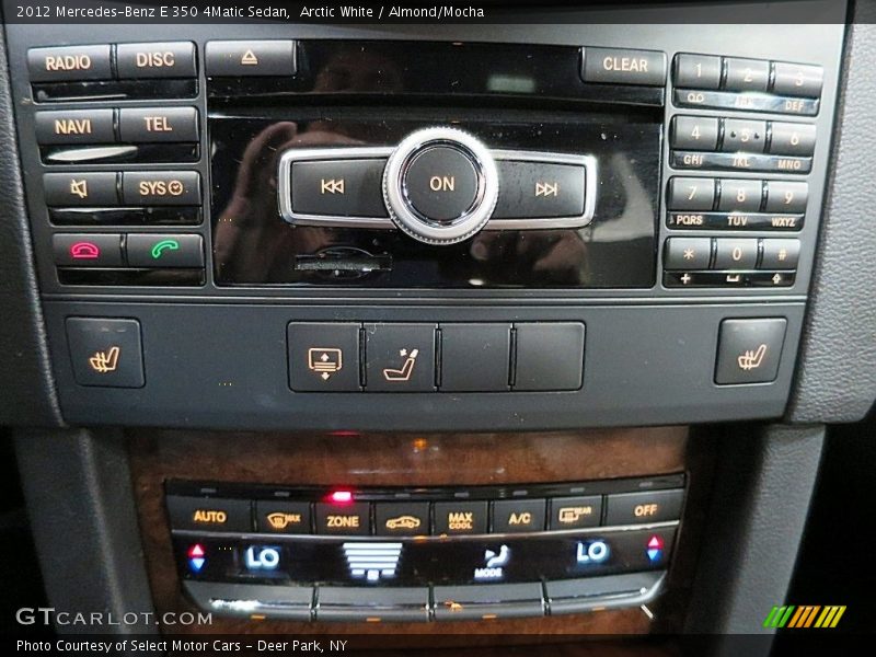 Arctic White / Almond/Mocha 2012 Mercedes-Benz E 350 4Matic Sedan