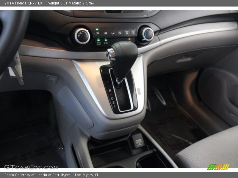 Twilight Blue Metallic / Gray 2014 Honda CR-V EX