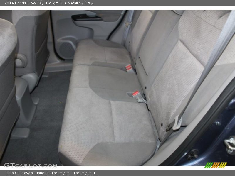 Twilight Blue Metallic / Gray 2014 Honda CR-V EX
