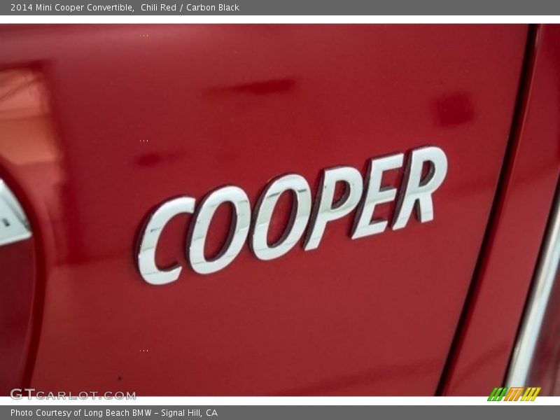 Chili Red / Carbon Black 2014 Mini Cooper Convertible