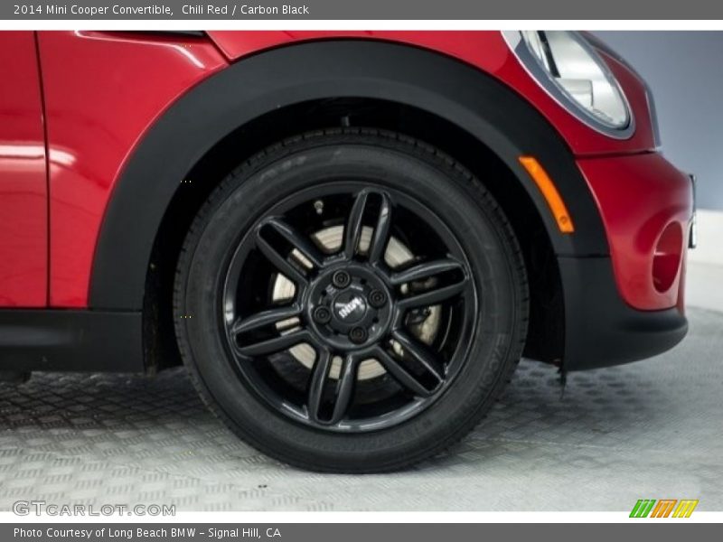 Chili Red / Carbon Black 2014 Mini Cooper Convertible