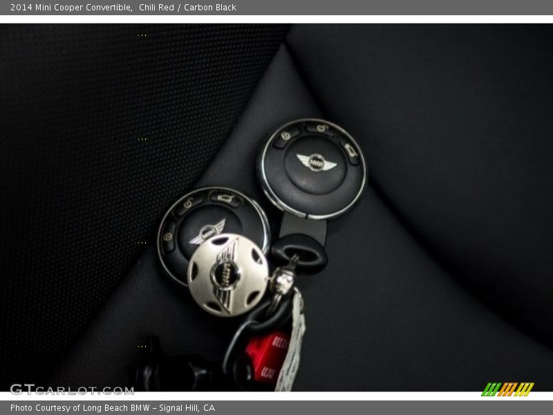 Chili Red / Carbon Black 2014 Mini Cooper Convertible