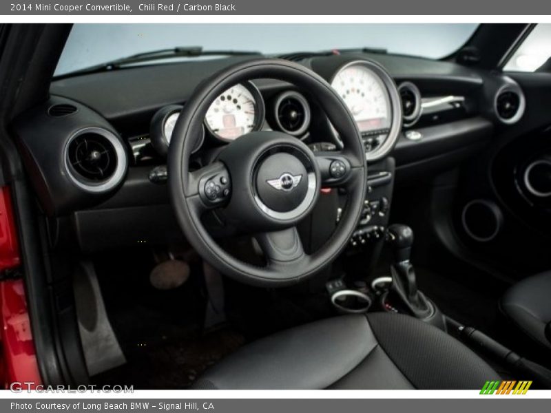 Chili Red / Carbon Black 2014 Mini Cooper Convertible