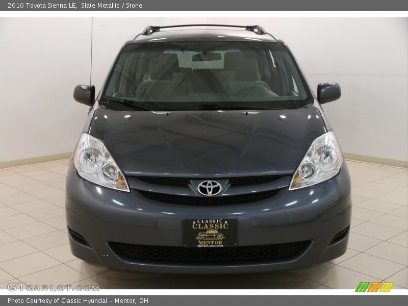 Slate Metallic / Stone 2010 Toyota Sienna LE