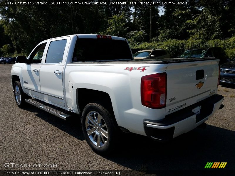 Iridescent Pearl Tricoat / High Country Saddle 2017 Chevrolet Silverado 1500 High Country Crew Cab 4x4