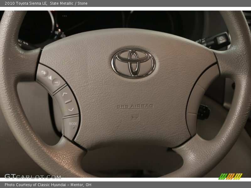 Slate Metallic / Stone 2010 Toyota Sienna LE